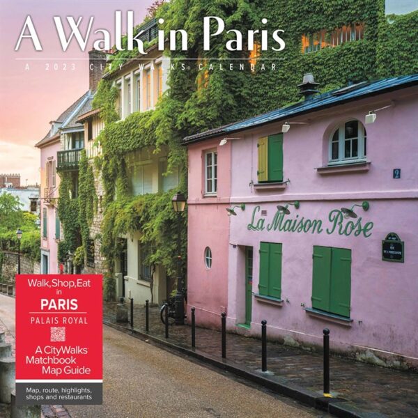 A Walk In Paris Calendar 2023