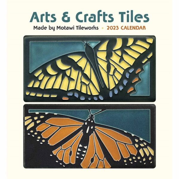 Arts & Crafts Tiles Calendar 2023