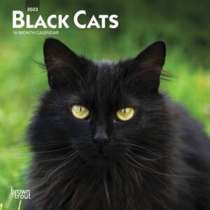 Black Cats Mini Calendar 2023