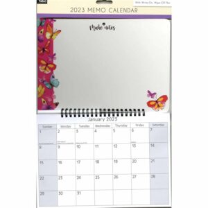 Butterflies Memo Calendar 2023