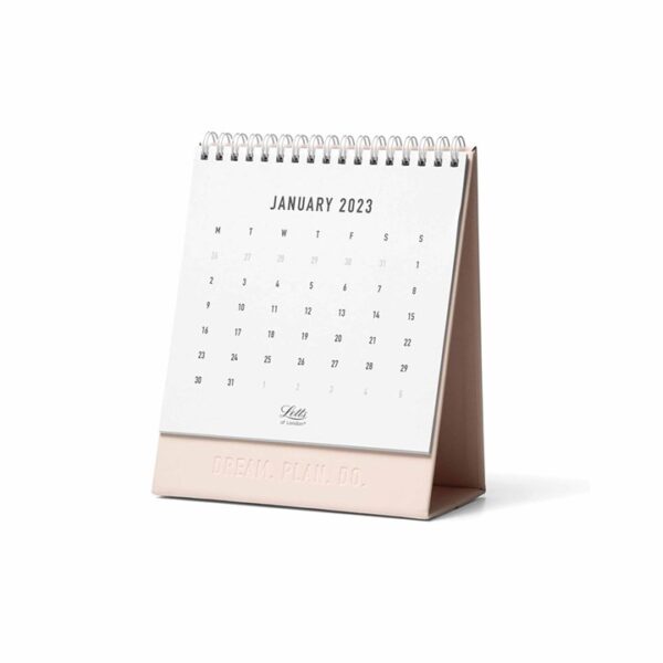 Conscious Rosewater Desk Calendar 2023