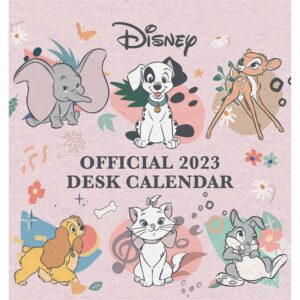 Disney Heritage Official Easel Desk Calendar 2023