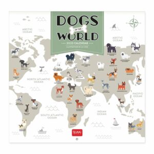 Dogs Of The World Calendar 2023