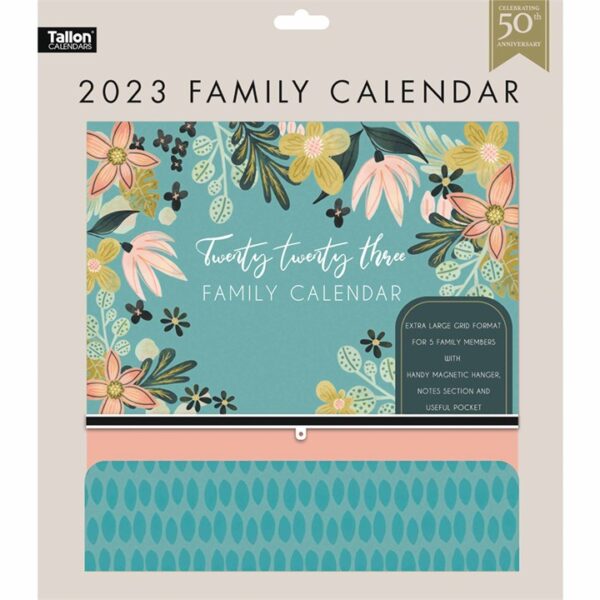 Floral Family Planner 2023