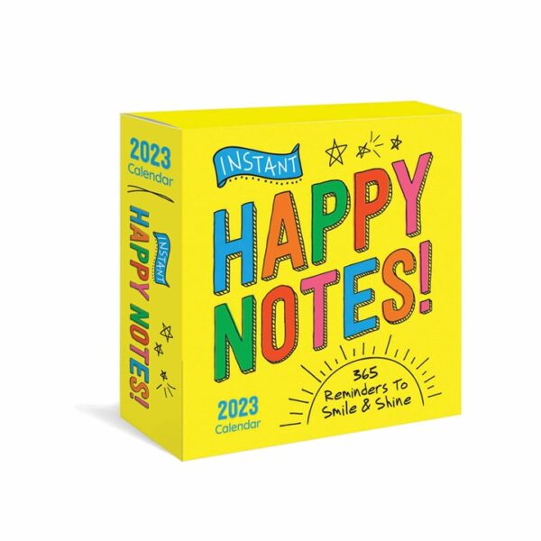 Instant Happy Notes Desk Calendar 2023