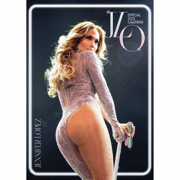 Jennifer Lopez Official A3 Calendar 2023