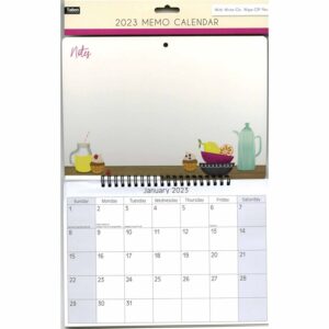 Kitchen Memo Calendar 2023