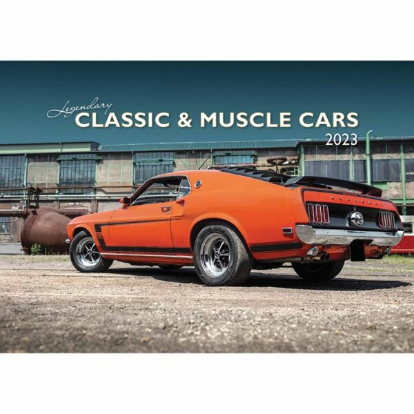 Legendary Classic & Muscle Cars A3 Calendar 2023