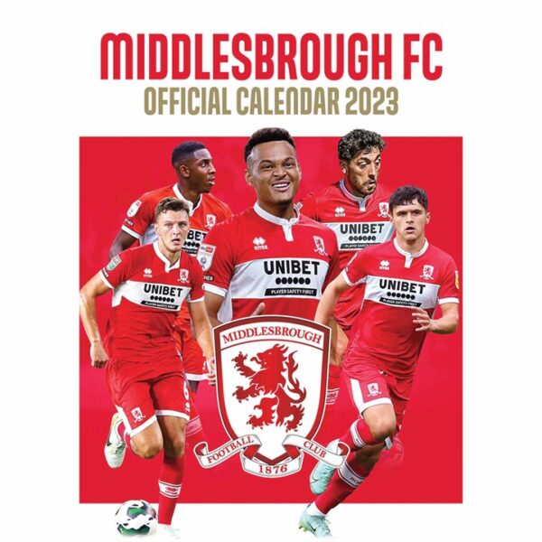 Middlesbrough FC A3 Calendar 2023