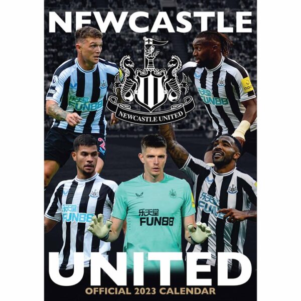 Newcastle United FC Official A3 Calendar 2023