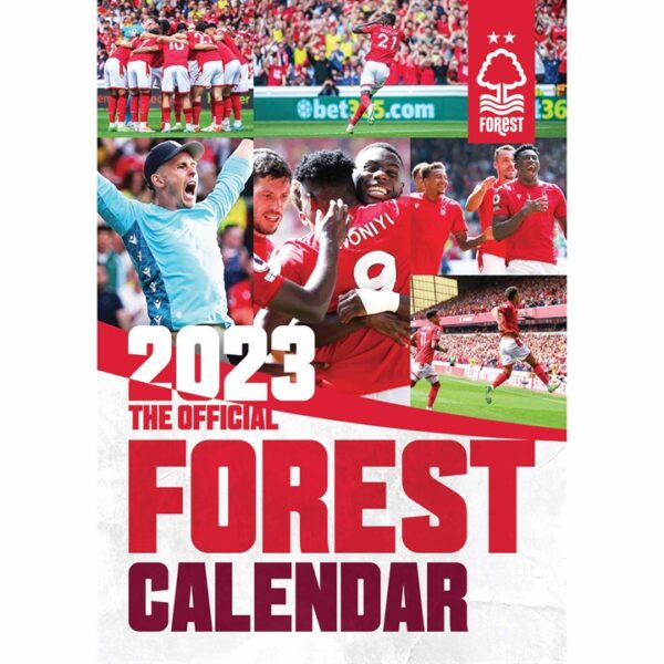 Nottingham Forest FC A3 Calendar 2023
