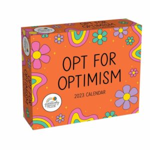 Opt for Optimism Desk Calendar 2023