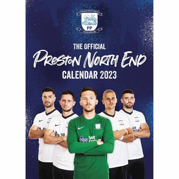 Preston North End FC A3 Calendar 2023
