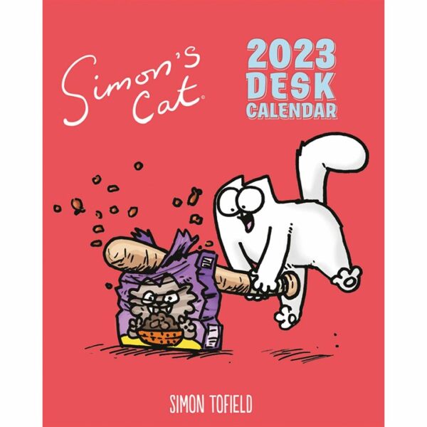 Simon's Cat Easel Desk Calendar 2023