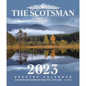 The Scotsman Easel Desk Calendar 2023