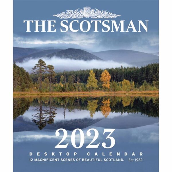 The Scotsman Easel Desk Calendar 2023