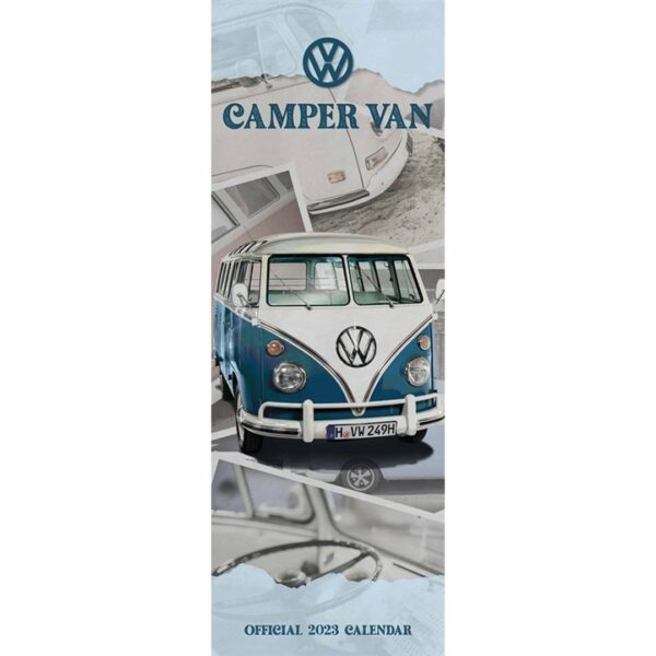 Volkswagen Camper Van Slim Calendar 2023