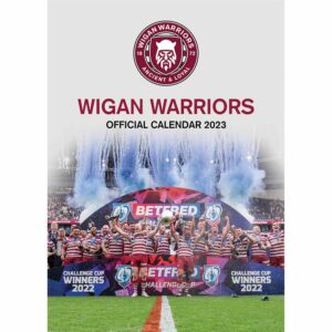 Wigan Warriors A3 Calendar 2023