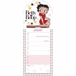 Betty Boop Magnetic Slim Calendar 2023