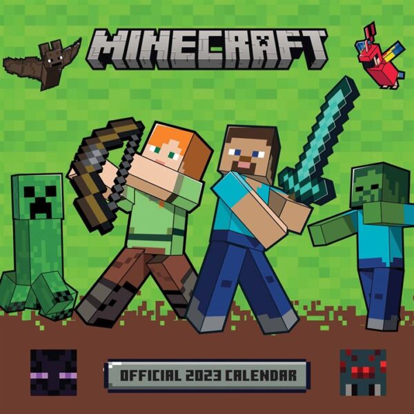 Minecraft Official Calendar 2023