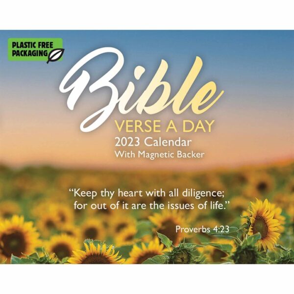 Bible Verse A Day Mini Desk Calendar 2023