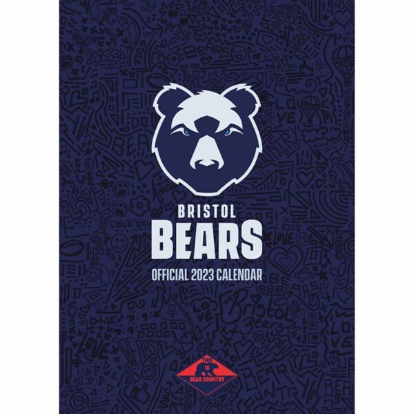Bristol Bears A3 Calendar 2023