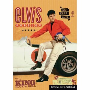 Elvis Presley Official A3 Calendar 2023