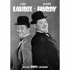 Laurel And Hardy Official A3 Calendar 2023