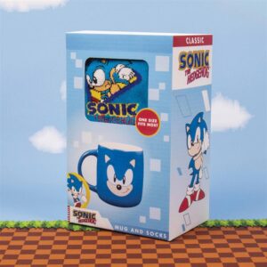 Sonic The Hedgehog Official Mug & Socks Set