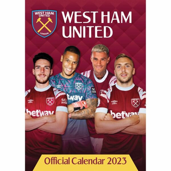 West Ham United FC A3 Calendar 2023