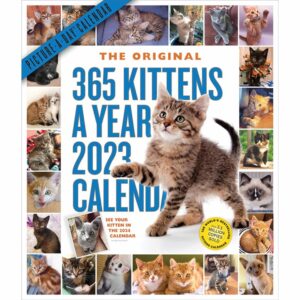 365 Kittens A Year Deluxe Calendar 2023