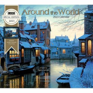 Around The World Deluxe Calendar 2023