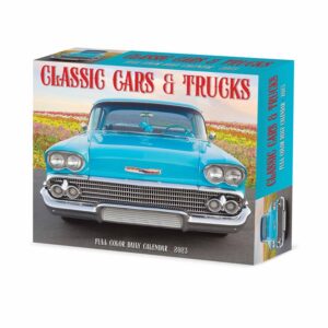 Classic Cars & Trucks Desk Calendar 2023