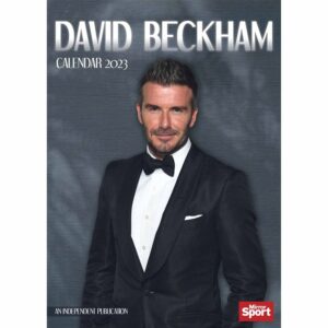 David Beckham Unofficial A3 Calendar 2023