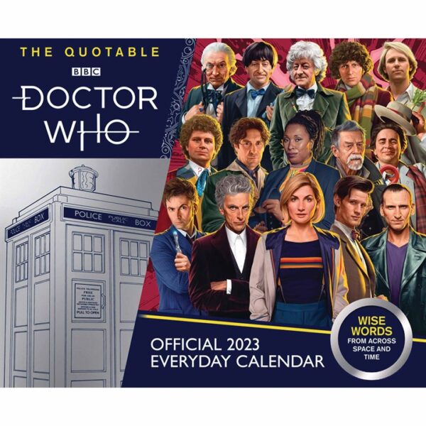 Doctor Who Official Desk Calendar 2023