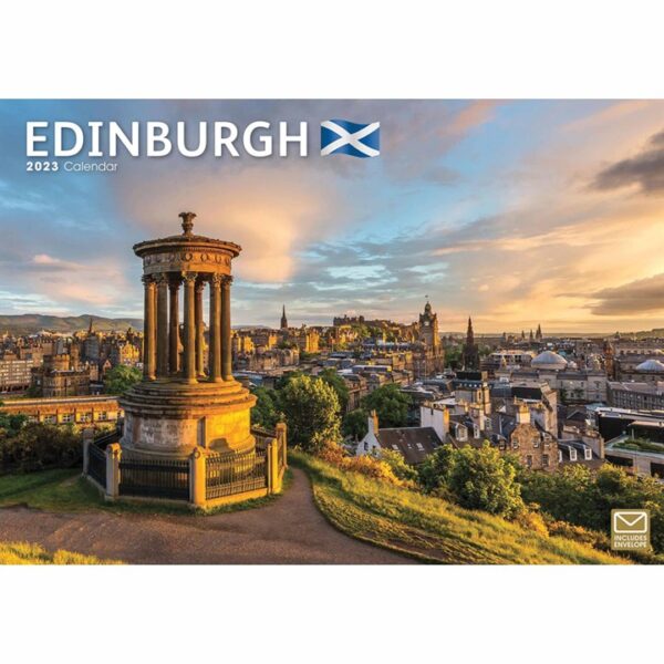 Edinburgh A4 Calendar 2023
