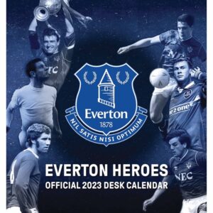 Everton FC Easel Desk Calendar 2023