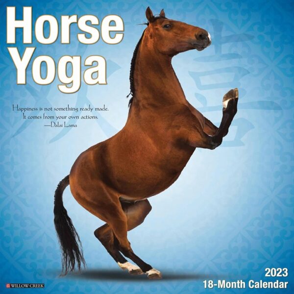 Horse Yoga Calendar 2023