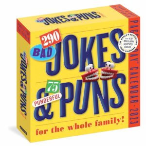 Jokes & Puns Desk Calendar 2023