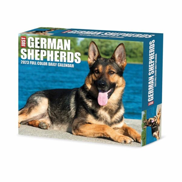 Just German Shepherds Desk Calendar 2023