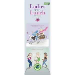Ladies Who Lunch Slim Calendar 2023