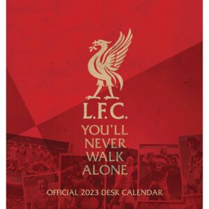 Liverpool FC Legends Easel Desk Calendar 2023