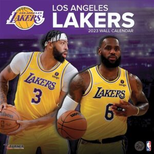 Los Angeles Lakers NBA Calendar 2023