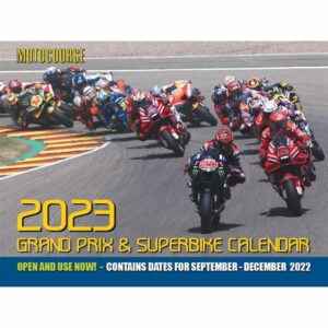 Motocourse A3 Calendar 2023