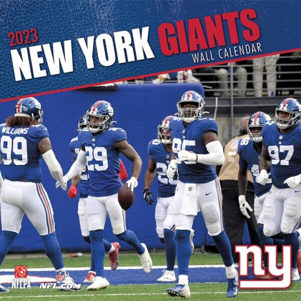 New York Giants NFL Calendar 2023
