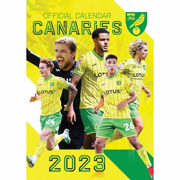 Norwich City FC A3 Calendar 2023