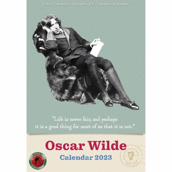 Oscar Wilde A5 Calendar 2023