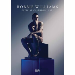 Robbie Williams Official A3 Calendar 2023