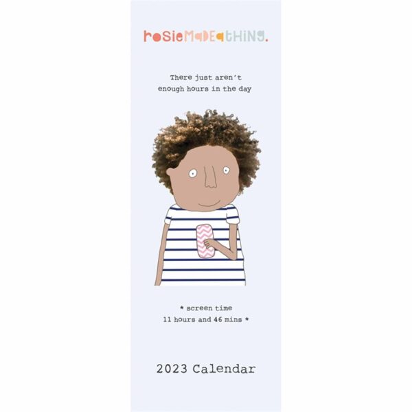 Rosie Made A Thing Slim Calendar 2023
