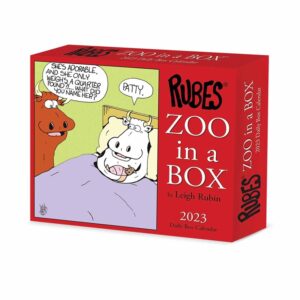 Rubes Zoo in a Box Desk Calendar 2023
